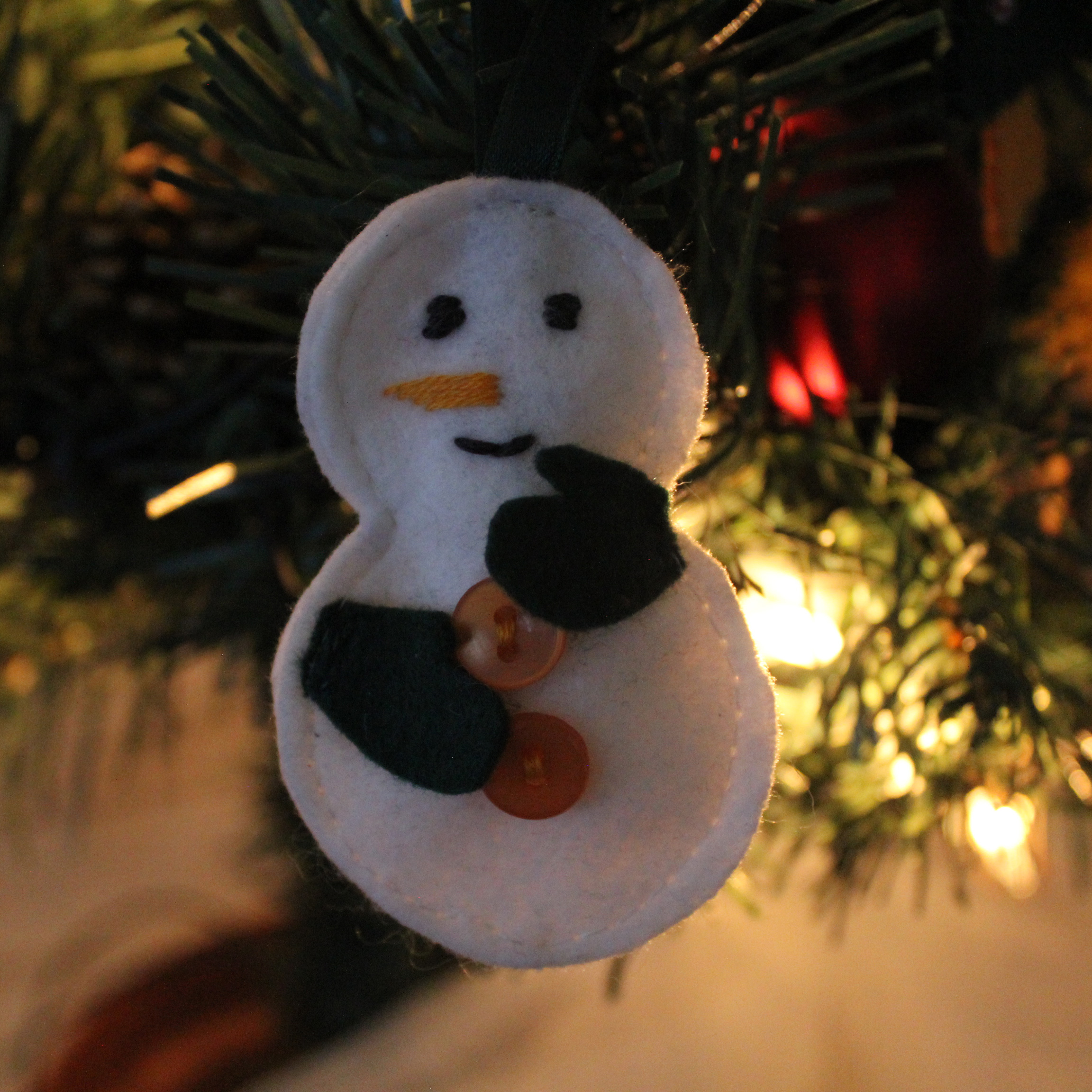 Suspension bonhomme de neige  